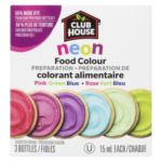 CH 3 VIAL NEON       FOOD COLOURS