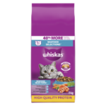 WHISKAS DRY CAT FD SEAFOD