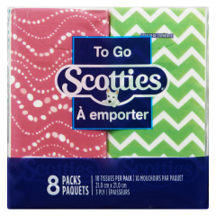 SCOTTIES TO GO FACL 8PK