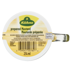 KUHNE BEER MUG MUSTARD
