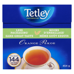TETLEY TEA ORG PEKOE