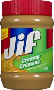 JIF PEANUT BUTTER CRMY