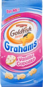 GOLDFISH VANILLA CUPCAKE