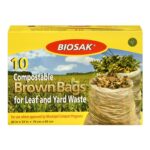 BIOSAK LEAF/YARD BG BRWN   30X33