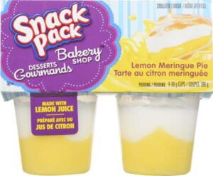 SNACK PACK LEMON MERNGE 4X99GR