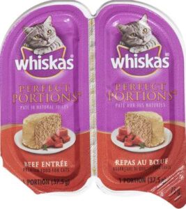 WHISKAS PERFECT PORTIONS BEEF