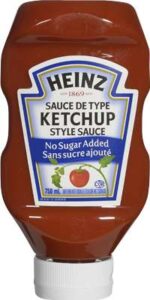 HZ KETCHUP NO SUGAR ADDED