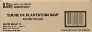 ROGERS PLANTATION SUGAR RAW ENV
