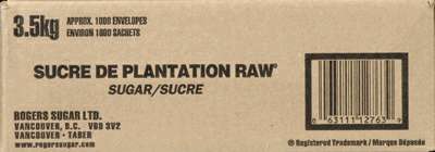 ROGERS PLANTATION SUGAR RAW ENV