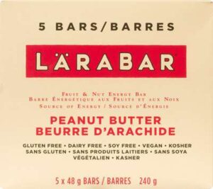 LARABAR PEA BUT 5PK GF