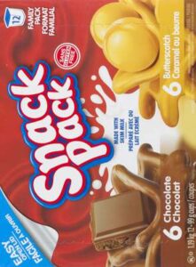 SNACK PACK CHC/BTRS 12X99 GR
