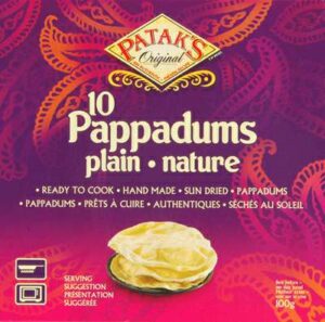 PATAKS PAPPADUMS PLAIN