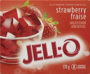 JELLO PWDR STRAWBERRY