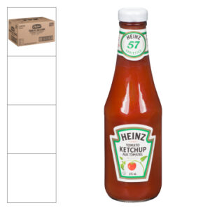 HEINZ KETCHUP GLASS
