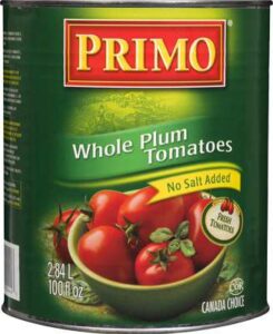 PRIMO TOMATO WHOLE PLUM