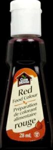 C.HSE RED FOOD COLOR