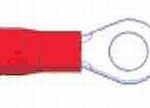 RING WIRING TERMINAL RED 1/4-IN