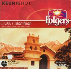 FOLGERS PODS COLUM 30CT