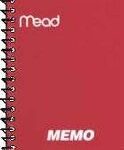 WIREBOUND MEMO BOOK OPEN SIDE 3X5IN