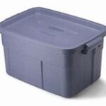 ROUGHNECK STORAGE TOTE BLUE 53-L