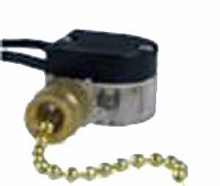 PULL CHAIN SWITCH BRASS