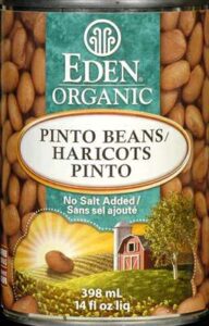 EDEN FOODS PINTO BEANS--PS