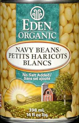 EDEN FOODS NAVY BEANS--PS