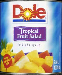DOLE TROPICAL FRUIT SALAD