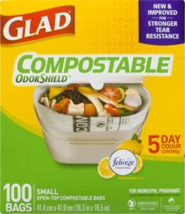 GLAD GARB COMPOST SM 10L 41X42