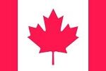 CANADIAN FLAG POLY 27 X 54-IN