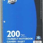 NOTEBOOK 1 SUBJECT 11.5X8 200 PAGE