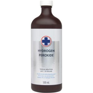 PSP Hydrogen Peroxide 3% 500ml bottle