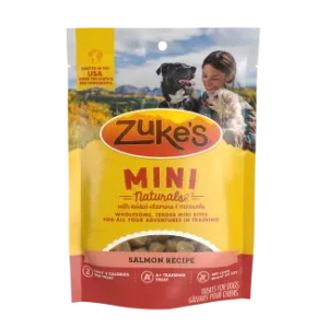 Zuke's Mini Naturals Salmon Dog Treats 170g